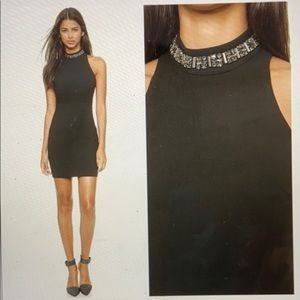 Elizabeth and James • Jade Embellished Collar Mini Dress